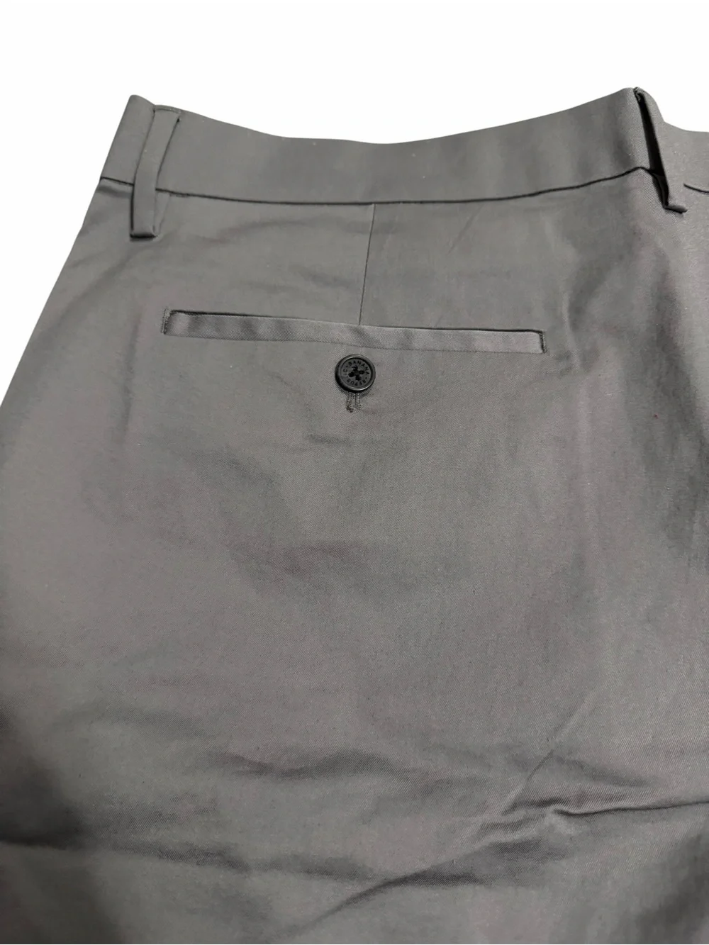 Banana Republic Men's Stretch Chino Shorts/Gray/Size: 36